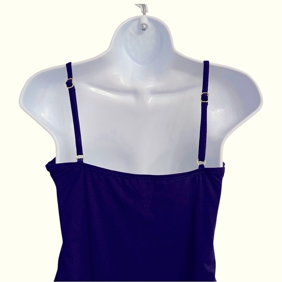 Andie ‘Amalfie’ Navy Blue One-Piece Swimsuit Size Large - Picture 7 of 9